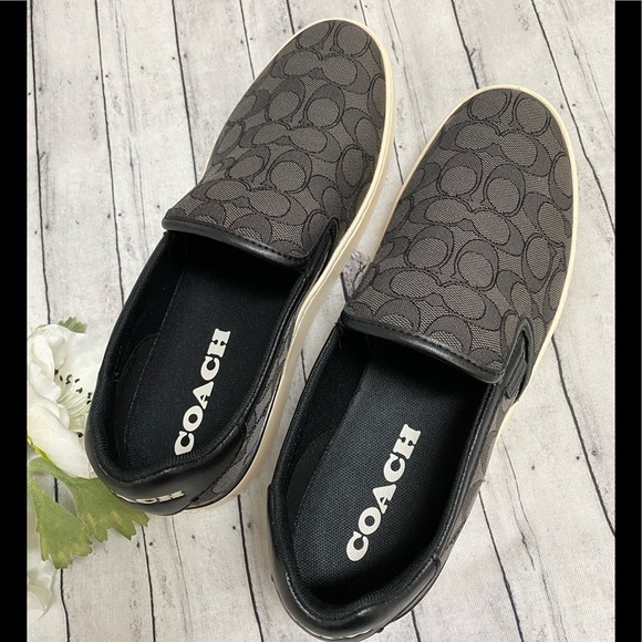 NEW COACH Slip On Skate Sneaker - Picture 7 of 12